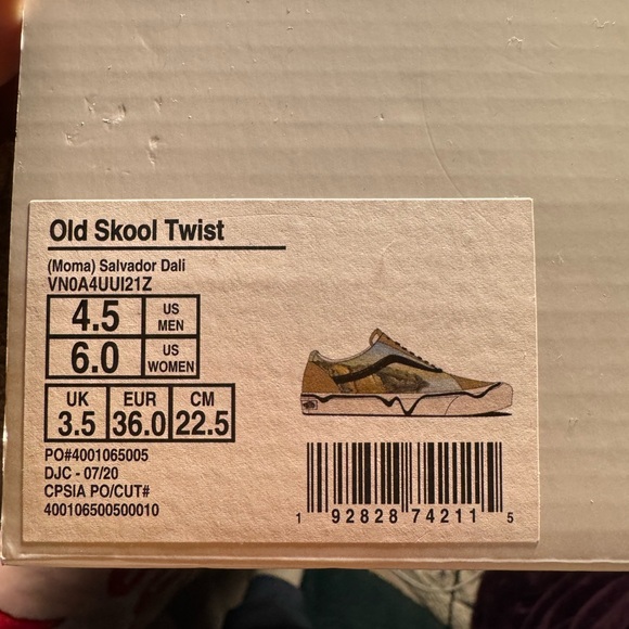 Vans Multicolor Sneakers - Picture 1 of 14